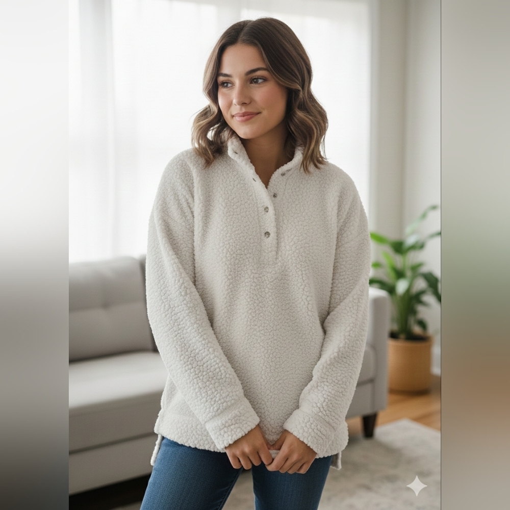 Ultra Flirt Cream Sweater